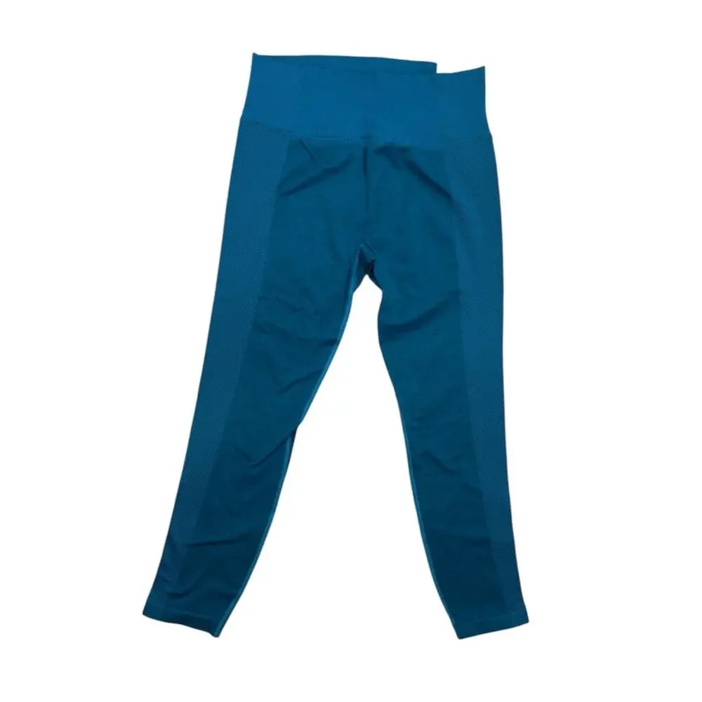 New All in Motion Teal Seamless Leggings Size XXL